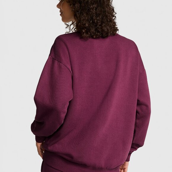 Pink Ivy Fleec Oversized Crew Sweatshirt M NWT - Picture 4 of 4